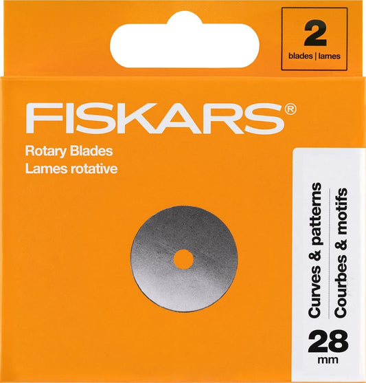 Fiskars - 28mm Rotary Blades - 2 pack