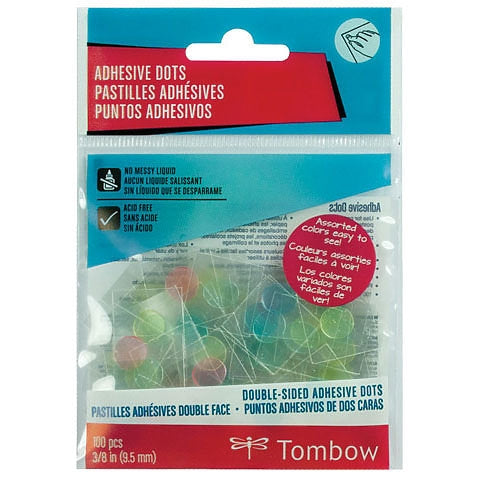 Tombow - Adhesive Dots - 100 pk