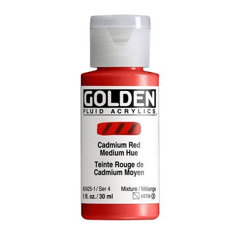 Golden Fluid Acrylics - Series 4 - 1 oz.