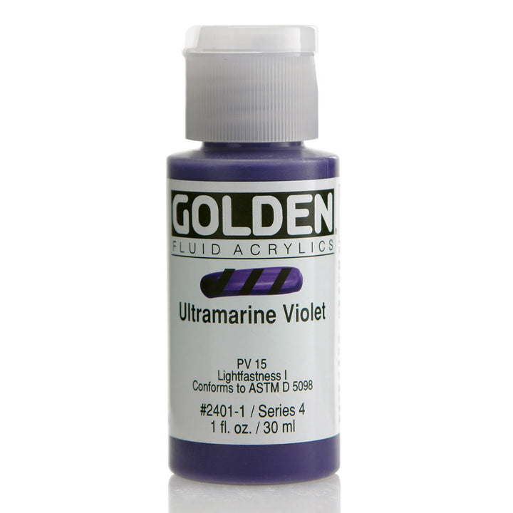 Golden Fluid Acrylics - Series 4 - 1 oz.