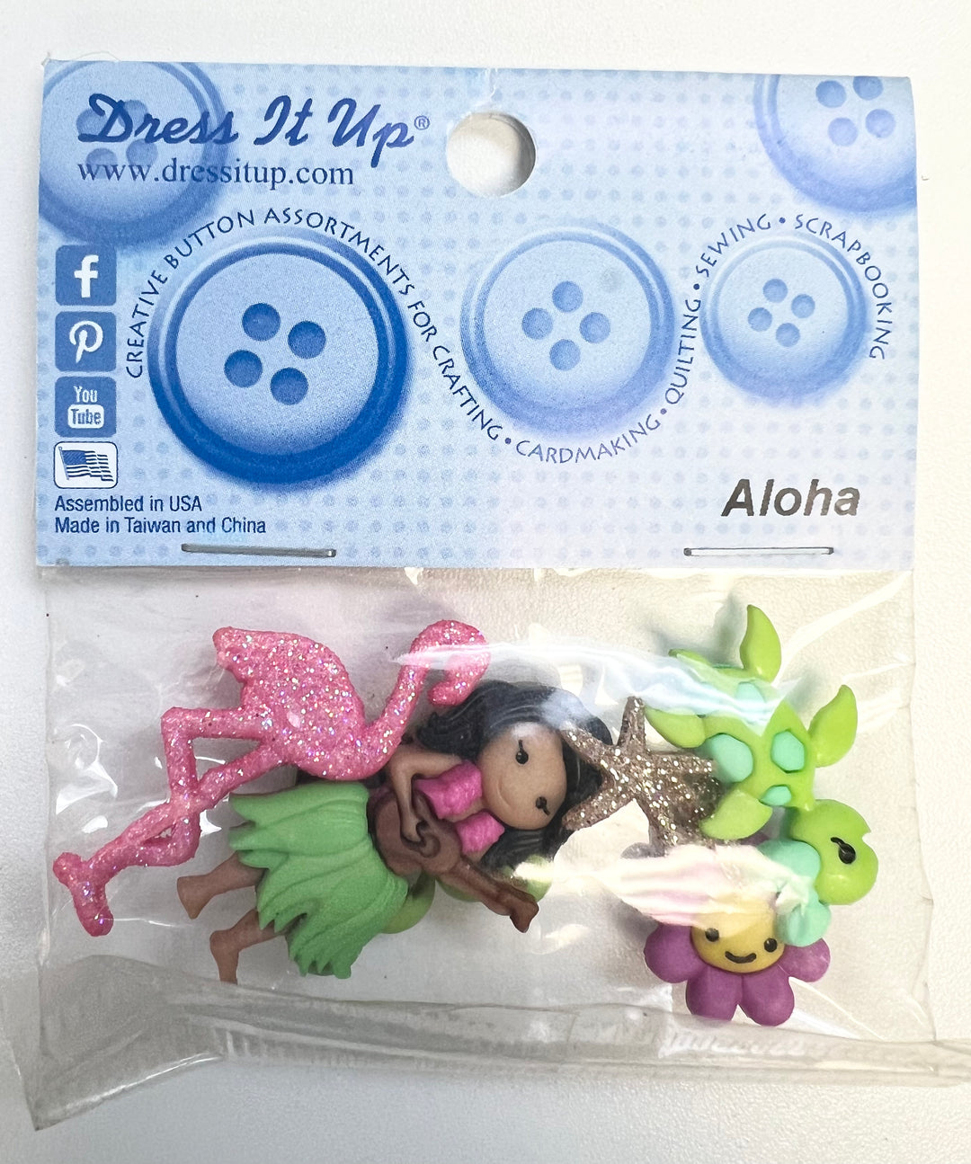 Dress it Up - Aloha Buttons