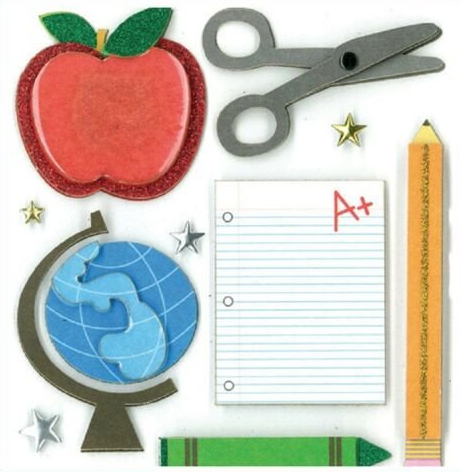 K & Company - Classroom Fun Dimensional Stickers