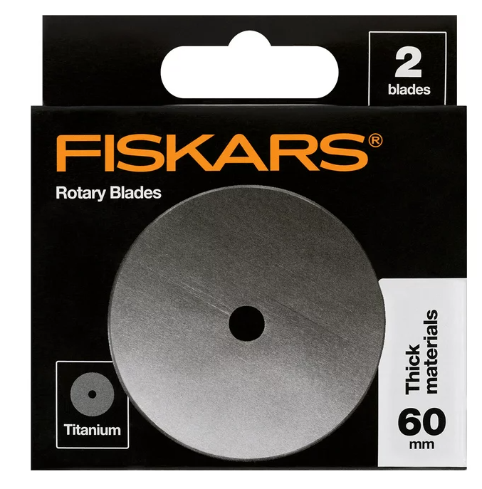 Fiskars - 60 mm Titanium Rotary Blades