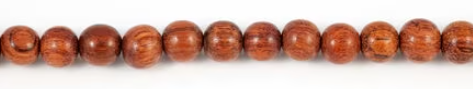 Hildie & Jo - Round Wood Bead Strand