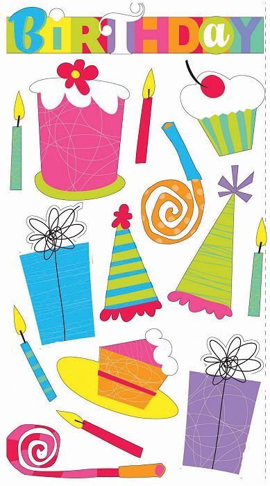 Sticko - Birthday Party Stickers