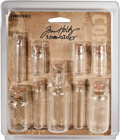 Tim Holtz - idea-ology - Corked Vials