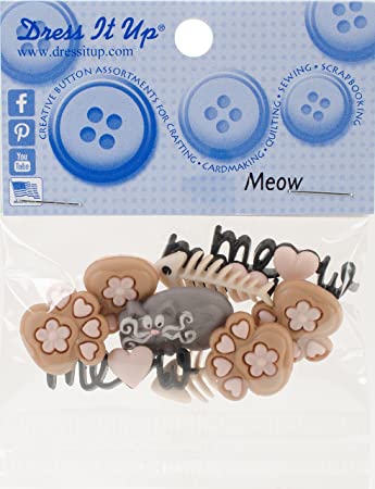 Dress it Up - Meow Buttons