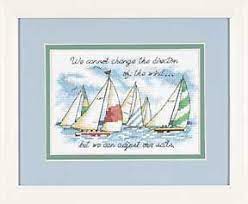 Dimensions - Counted Cross Stitch Kit -Adjusting our Sails