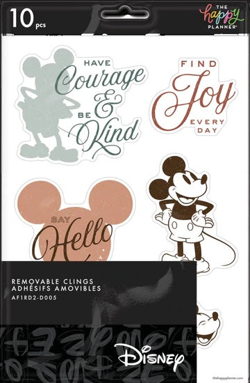 The Happy Planner - Disney - Mickey Mouse Removable Clings