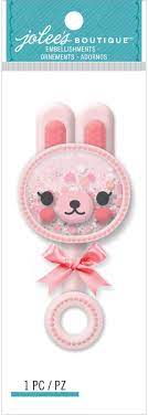 Jolee's Boutique - Baby Girl Rattle Embellishment