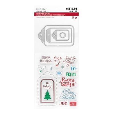 Recollections - Clear Stamps and Dies - Christmas Stamps and Tags