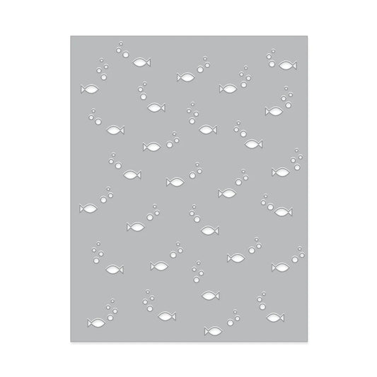 Hero Arts - Fish and Bubbles Confetti Die