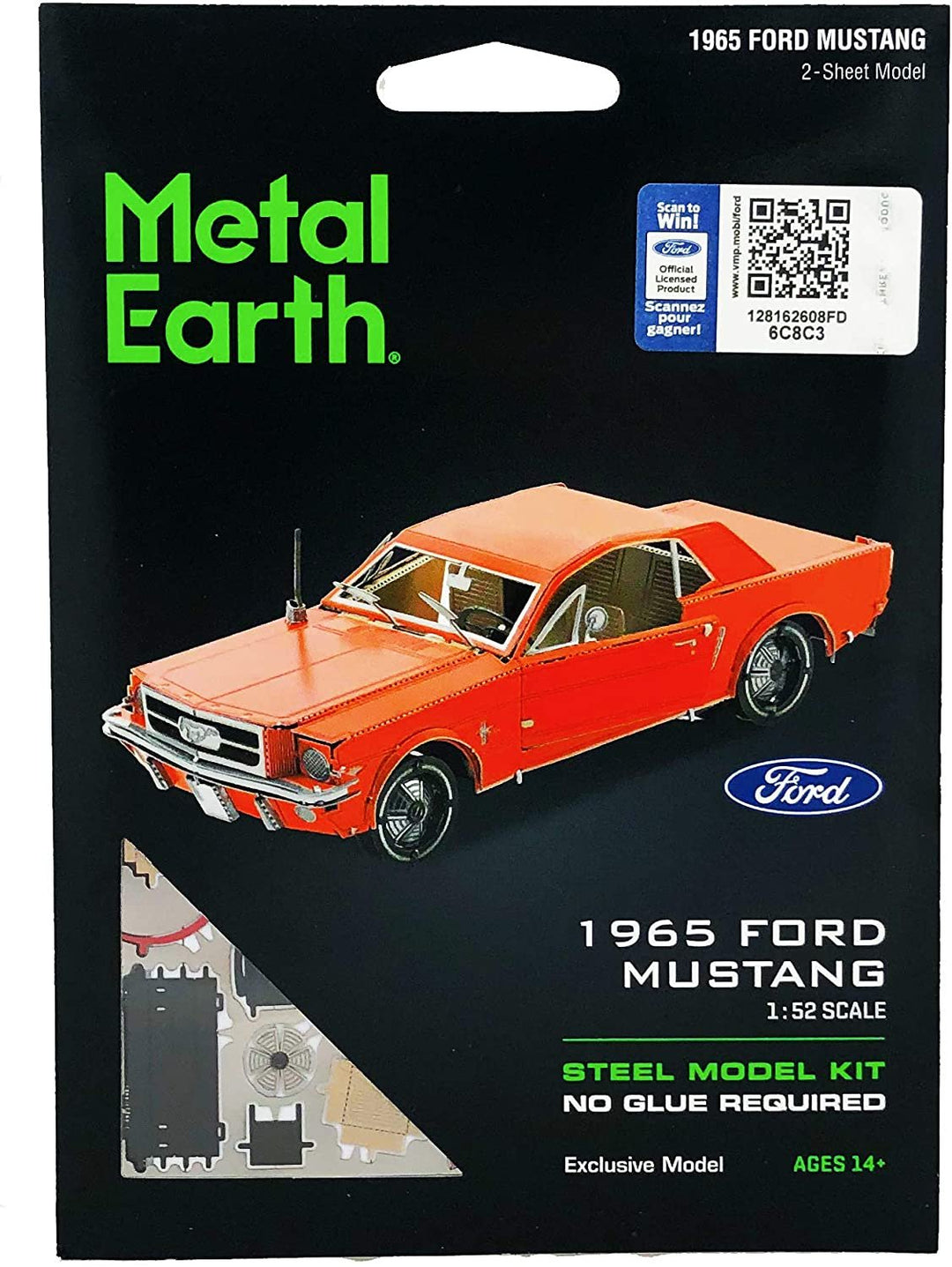 Metal Earth - 1965 Ford Mustang Steel Model Kit