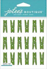 Jolee's Boutique - Green Clip Repeats