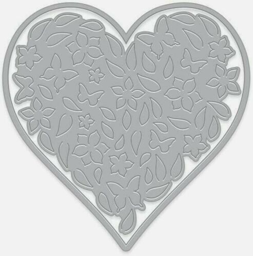 Hero Arts - Paper Layering Floral Heart with Frame Die