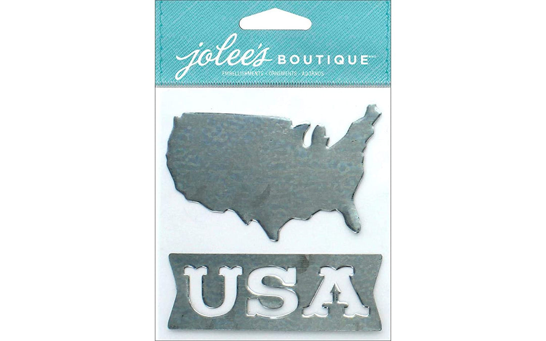 Jolee's Boutique - Metal United States Embellishment