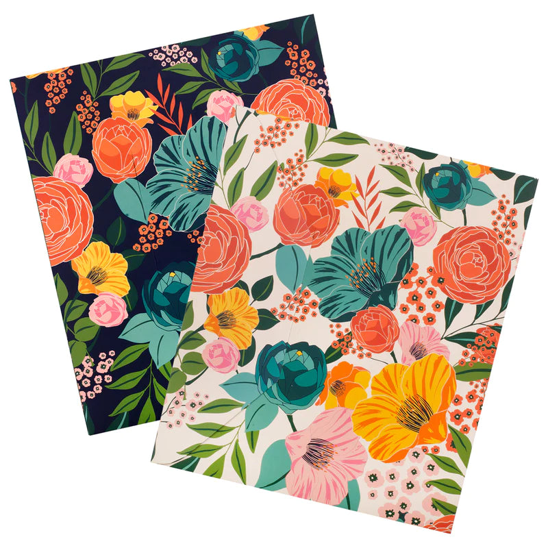 Steel Mill & Co.® - Garden Blooms Pocket Folder Set of 2