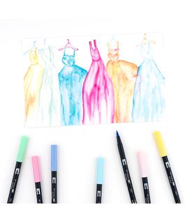 Tombow - Dual Brush Pens - Pastel Palette - Version 2