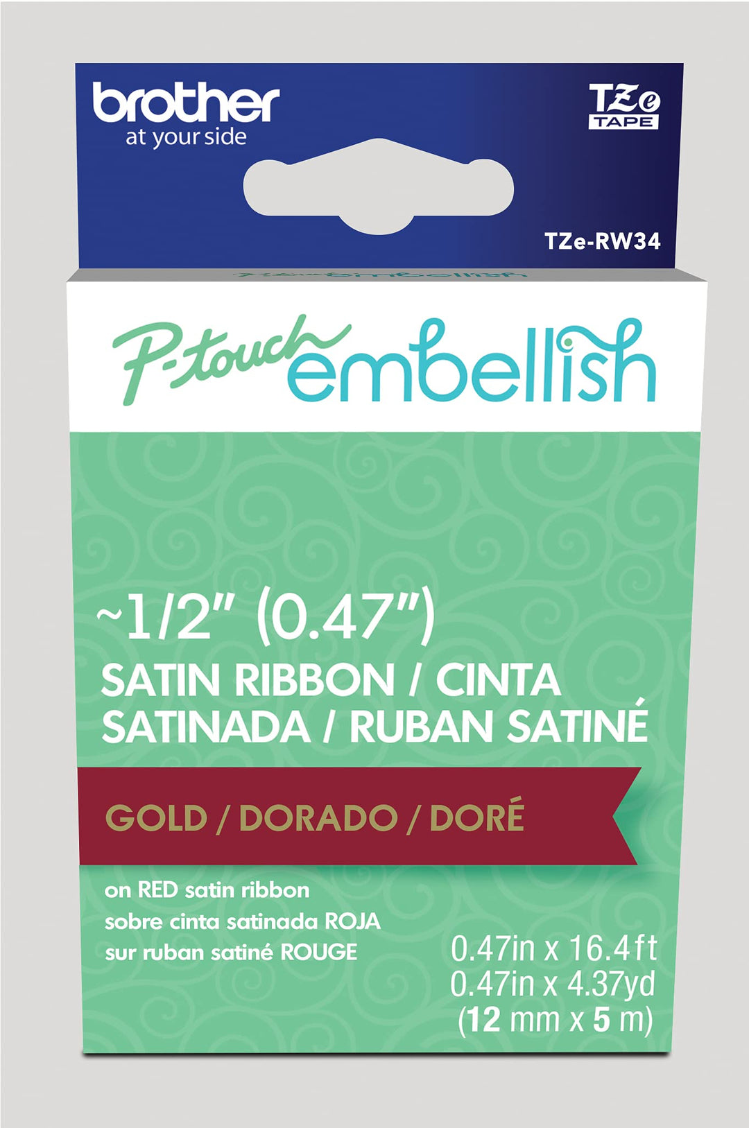 Brother - P-Touch Embellish - Satin Ribbon