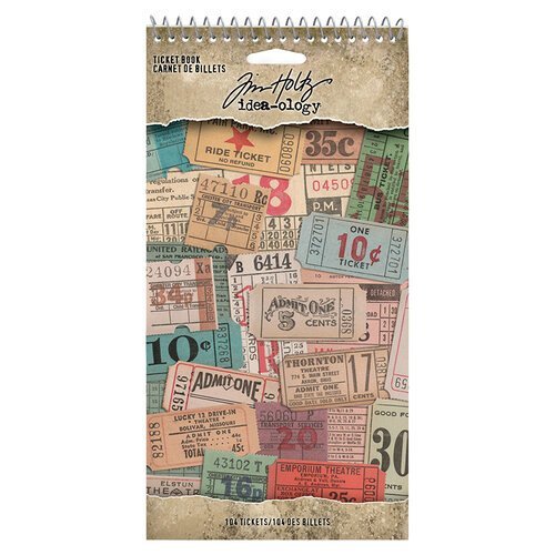 Tim Holtz - idea-ology - Ticket Book